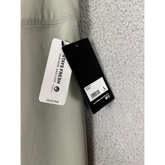 90 Degree By Reflex Sage Green High Waist Yoga Leggings Size Large NWT's - Picture 6 of 7